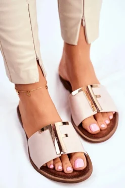 Klapki Damskie Klasyczne><noscript><img width=