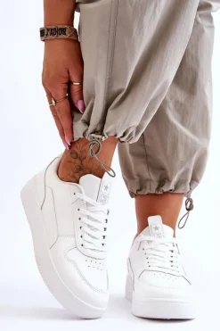 New Evento Damskie Klasyczne Sportowe Buty Białe Juliano