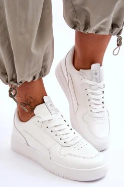 New Evento Damskie Klasyczne Sportowe Buty Białe Juliano