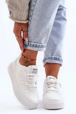 Sneakersy Damskie>Buty damskie Vinceza Damskie Klasyczne Sportowe Buty Białe Avra