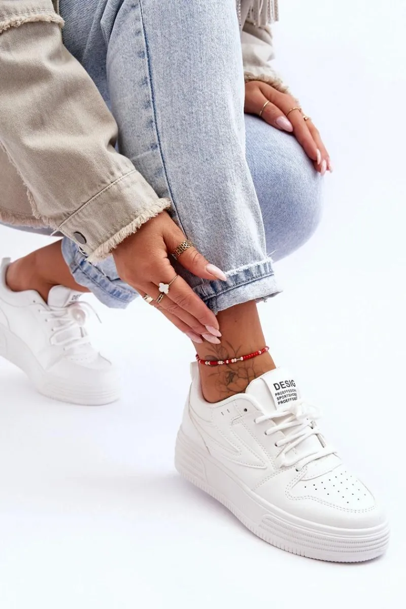 Sneakersy Damskie>Buty damskie Vinceza Damskie Klasyczne Sportowe Buty Białe Avra