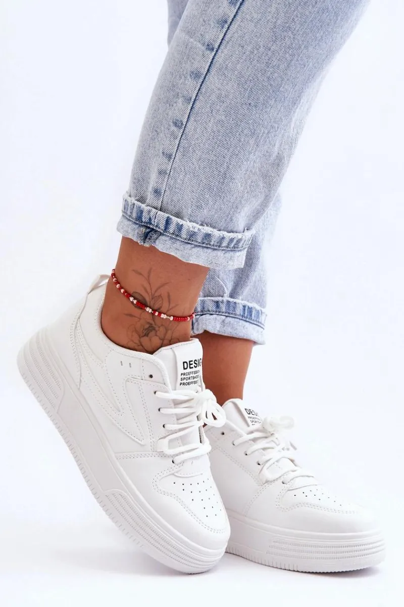 Sneakersy Damskie>Buty damskie Vinceza Damskie Klasyczne Sportowe Buty Białe Avra