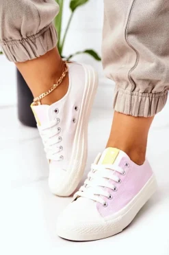 Outlet Evento Damskie Klasyczne Trampki Zmieniające Kolor Ecoma