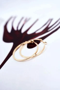 Best Boto Damskie Kolczyki Koła Złote Wiszące Silvia