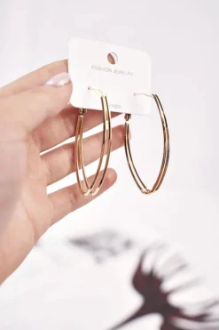 Kolczyki>Boto Damskie Kolczyki Koła Złote Wiszące Vanessa