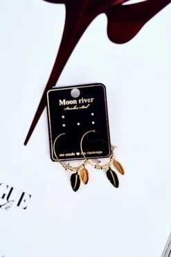 Kolczyki>Boto Damskie Kolczyki Koła Złote Pióra Pigeon