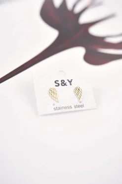 Outlet Damskie Kolczyki Złote Fly Away Kolczyki