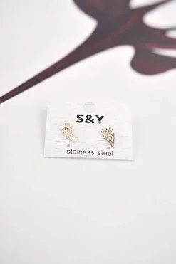 Outlet Damskie Kolczyki Złote Fly Away Kolczyki