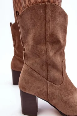 Botki Wiosenne|Brązowe I Beżowe Botki><noscript><img width=