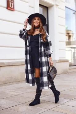 Best Buty Sergio Leone Damskie kozaki Sergio Leone zamszowe ciepłe czarne KZ292