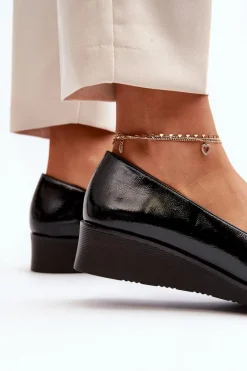 Półbuty Lakierowane|Mokasyny Damskie Lakierowane><noscript><img width=