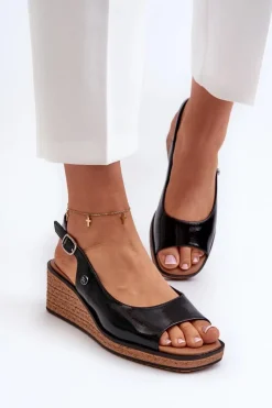 Sandały Na Koturnie><noscript><img width=