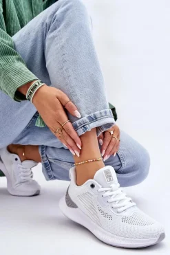 Buty Sportowe Big Star|Sneakersy Damskie></noscript>Big Star Shoes Damskie Lekkie Buty Sportowe Memory Foam System Big Star LL274297 Białe