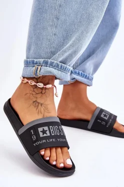 Klapki Sportowe|Klapki Damskie Big Star><noscript><img width=