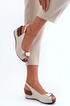 Sandały Na Obcasie|Sandały Na Koturnie><noscript><img width=