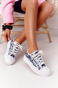 Trampki Damskie Niskie><noscript><img width=