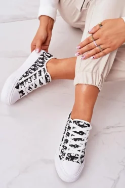 Trampki Damskie Niskie><noscript><img width=