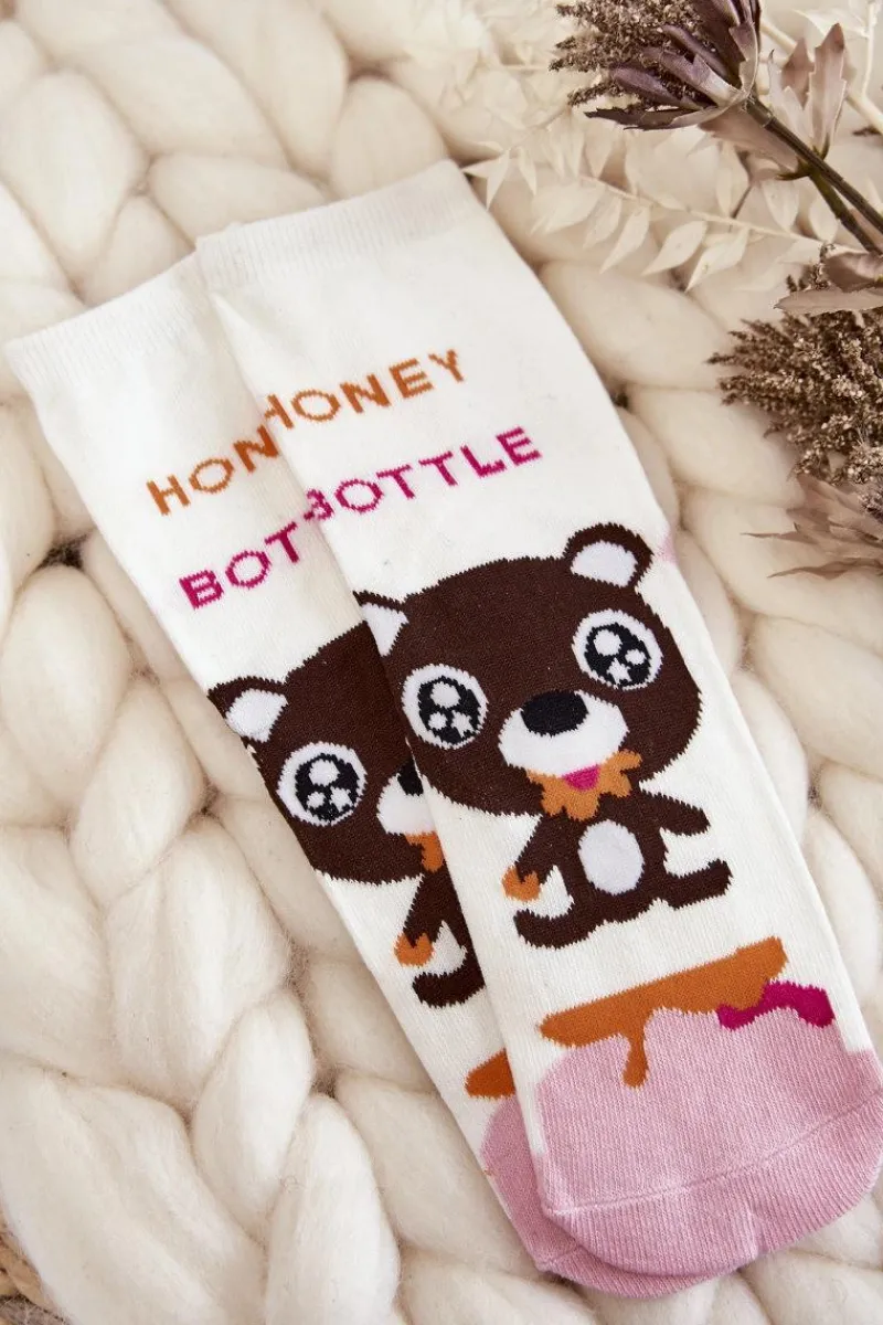 Discount Damskie Śmieszne Skarpetki Ze Zwierzątkami 5-Pak Multikolor Skarpetki|Skarpetki