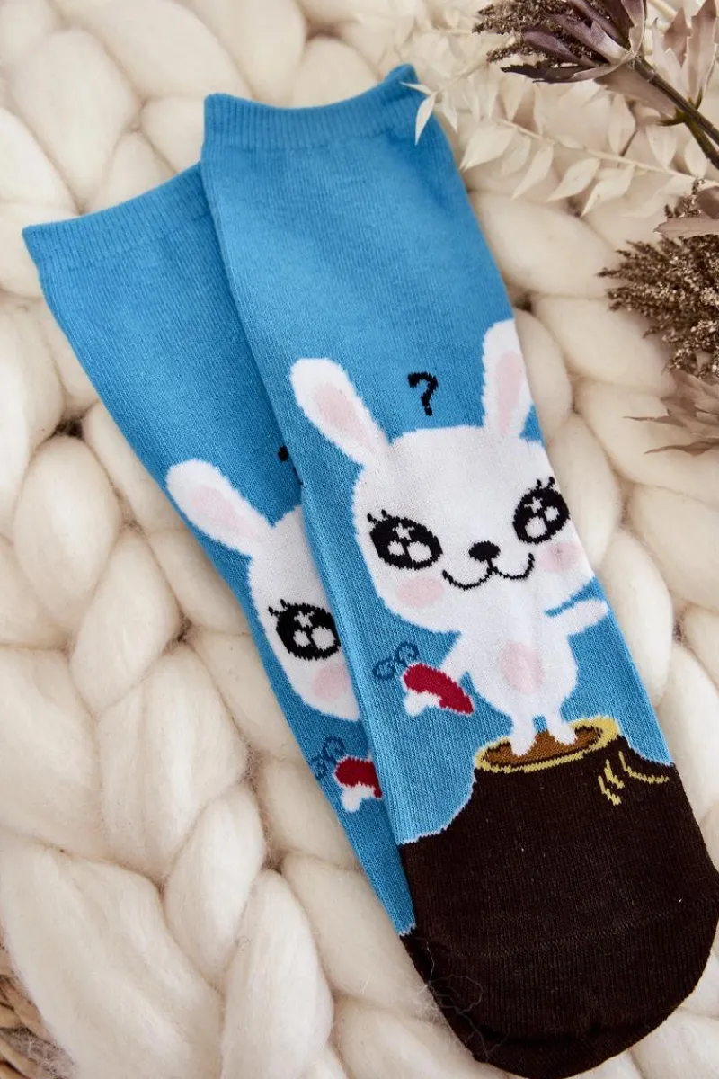 Discount Damskie Śmieszne Skarpetki Ze Zwierzątkami 5-Pak Multikolor Skarpetki|Skarpetki