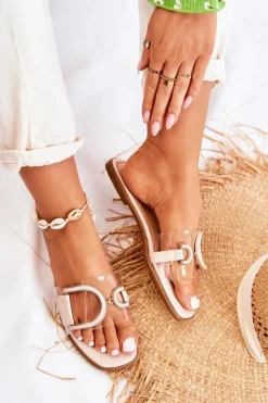 Klapki Damskie Klasyczne><noscript><img width=