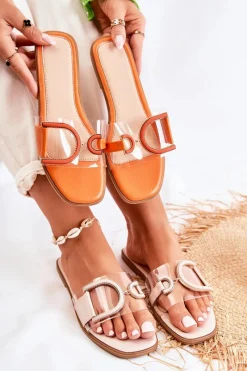 Klapki Damskie Klasyczne><noscript><img width=