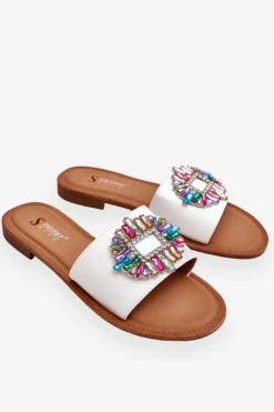 Klapki Damskie Klasyczne><noscript><img width=