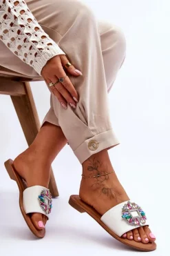 Klapki Damskie Klasyczne><noscript><img width=