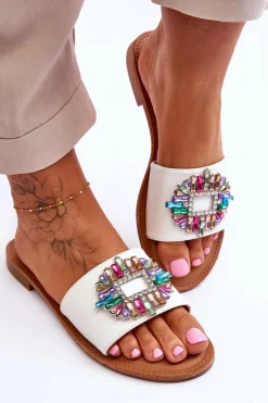 Klapki Damskie Klasyczne><noscript><img width=