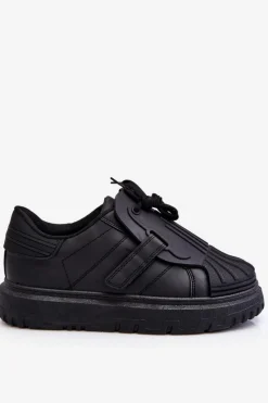 Best Boto Damskie Modne Sportowe Buty Czarne Genesis