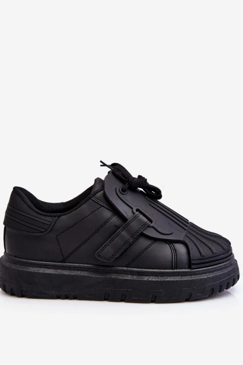 Best Boto Damskie Modne Sportowe Buty Czarne Genesis