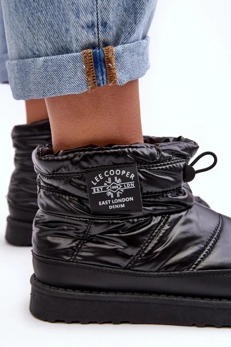 Online Damskie Śniegowce Ocieplane LCJ-23-44-1967L Czarne Damskie Śniegowce Damskie