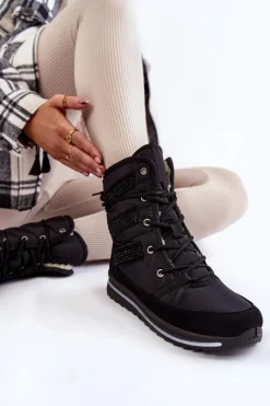 Śniegowce Damskie|Botki Płaskie><noscript><img width=