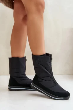 Śniegowce Damskie|Botki Płaskie><noscript><img width=