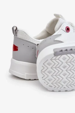 Online Cross Jeans Damskie Niskie Sneakersy LL2R4011C Białe Biały