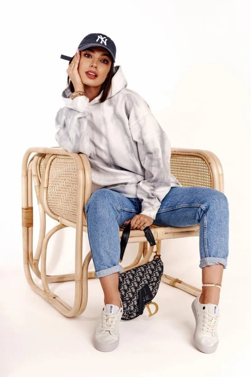 Discount Big Star Shoes Damskie Niskie Trampki Big Star DD274439 Szare