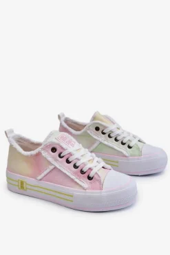 Clearance Big Star Shoes Damskie Niskie Trampki Big Star LL274174 Multikolor