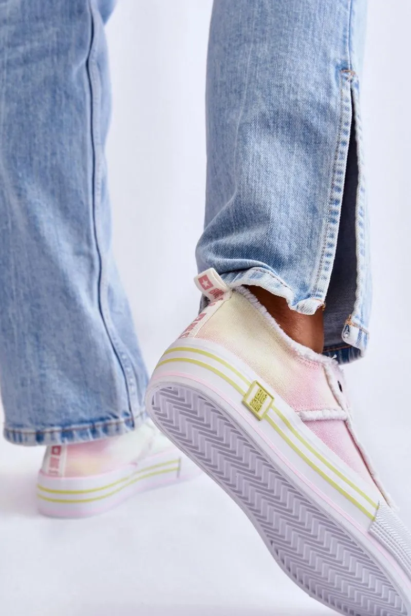 Clearance Big Star Shoes Damskie Niskie Trampki Big Star LL274174 Multikolor