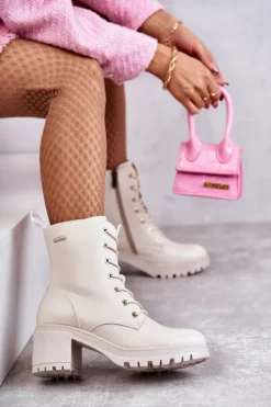 Damskie Trapery|Botki Sznurowane><noscript><img width=