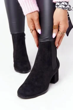 Botki Na Słupku|Czarne Botki><noscript><img width=