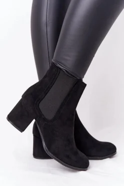 Botki Na Słupku|Czarne Botki><noscript><img width=