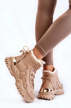 Damskie Trapery|Botki Sznurowane><noscript><img width=