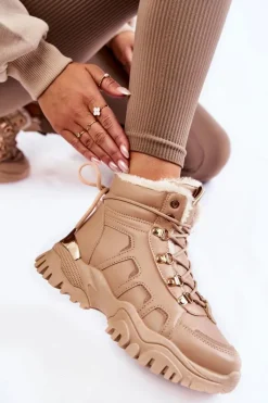 Damskie Trapery|Botki Sznurowane><noscript><img width=