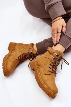 Damskie Trapery|Botki Sznurowane><noscript><img width=