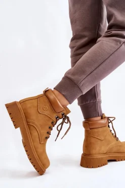 Damskie Trapery|Botki Sznurowane><noscript><img width=