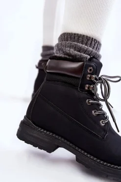 Damskie Trapery|Botki Sznurowane><noscript><img width=