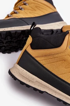 Sale Damskie Ocieplane Buty Trekkingowe Camel Big Star MM274479 Damskie Trekkingowe Damskie|Damskie Trapery