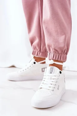 Trampki Ocieplane|Trampki Damskie Big Star></noscript>Big Star Shoes Damskie Ocieplane Sportowe Buty Big Star EE274352 Białe