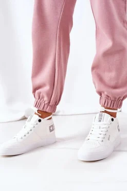 Trampki Ocieplane|Trampki Damskie Big Star></noscript>Big Star Shoes Damskie Ocieplane Sportowe Buty Big Star EE274352 Białe