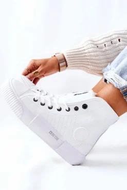 Trampki Ocieplane|Trampki Damskie Big Star></noscript>Big Star Shoes Damskie Ocieplane Trampki BIG STAR II274156 Białe