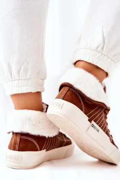 Trampki Ocieplane|Trampki Damskie Big Star></noscript>Big Star Shoes Damskie Ocieplane Trampki BIG STAR II274152 Camel